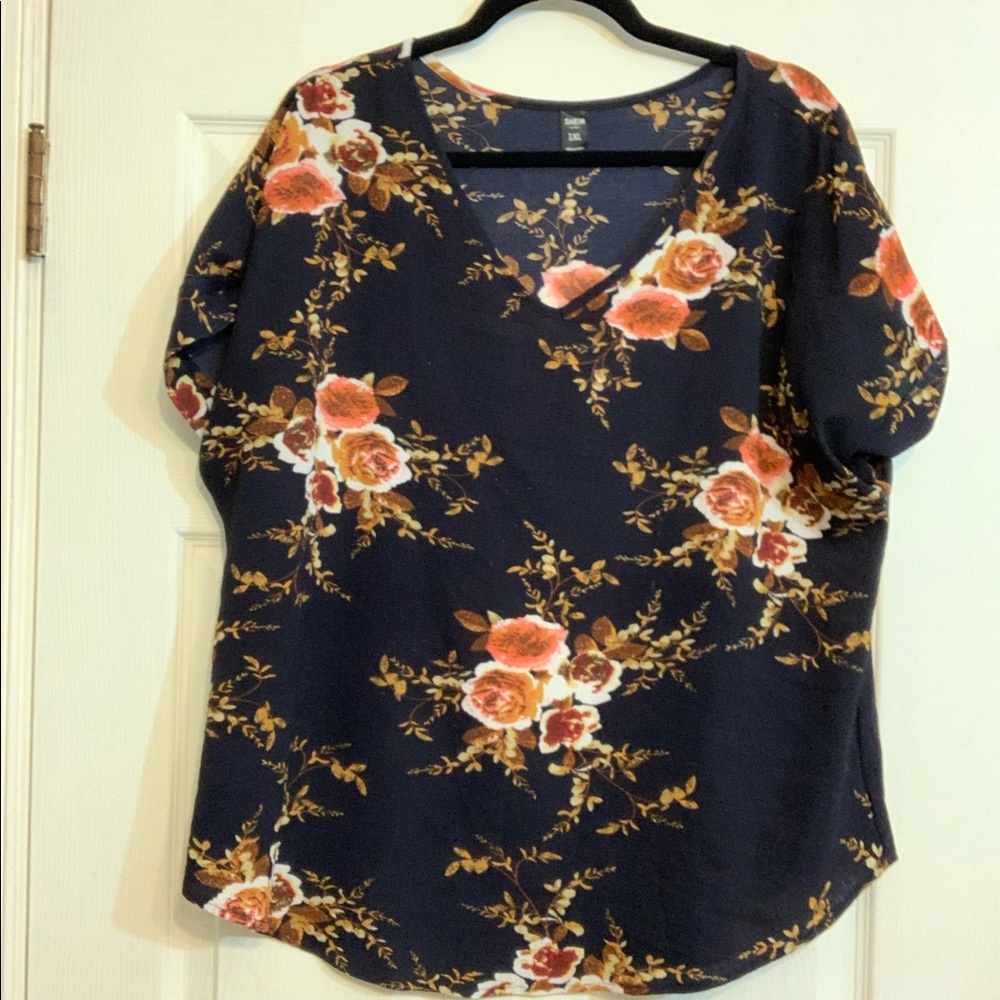 Floral top | shirt